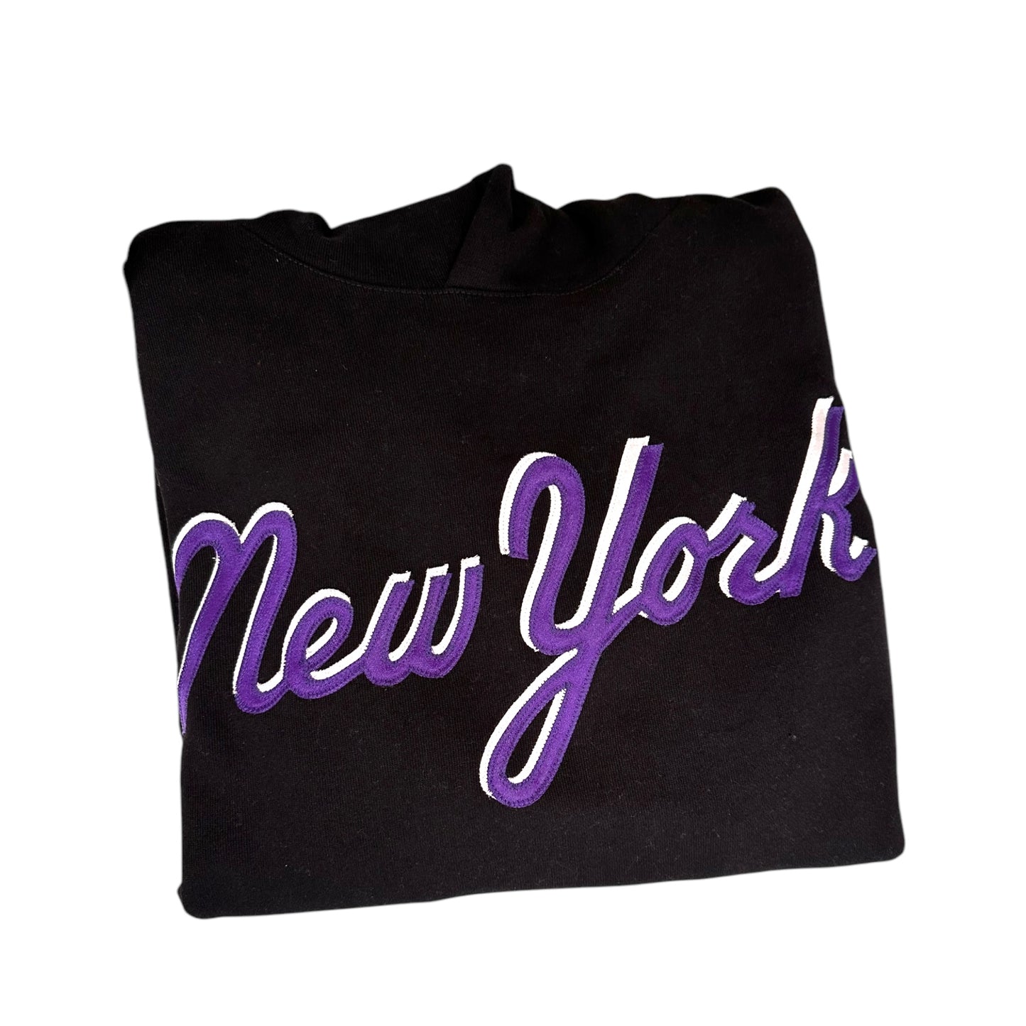 NYM script purple Premium Hoodie