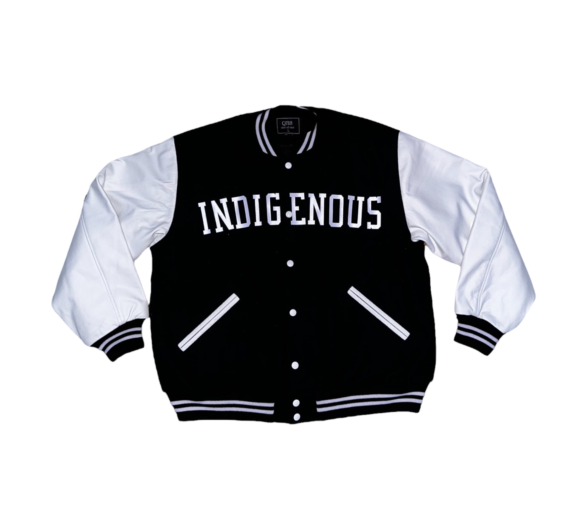 Indigenous Varsity Letterman Jacket – Q718