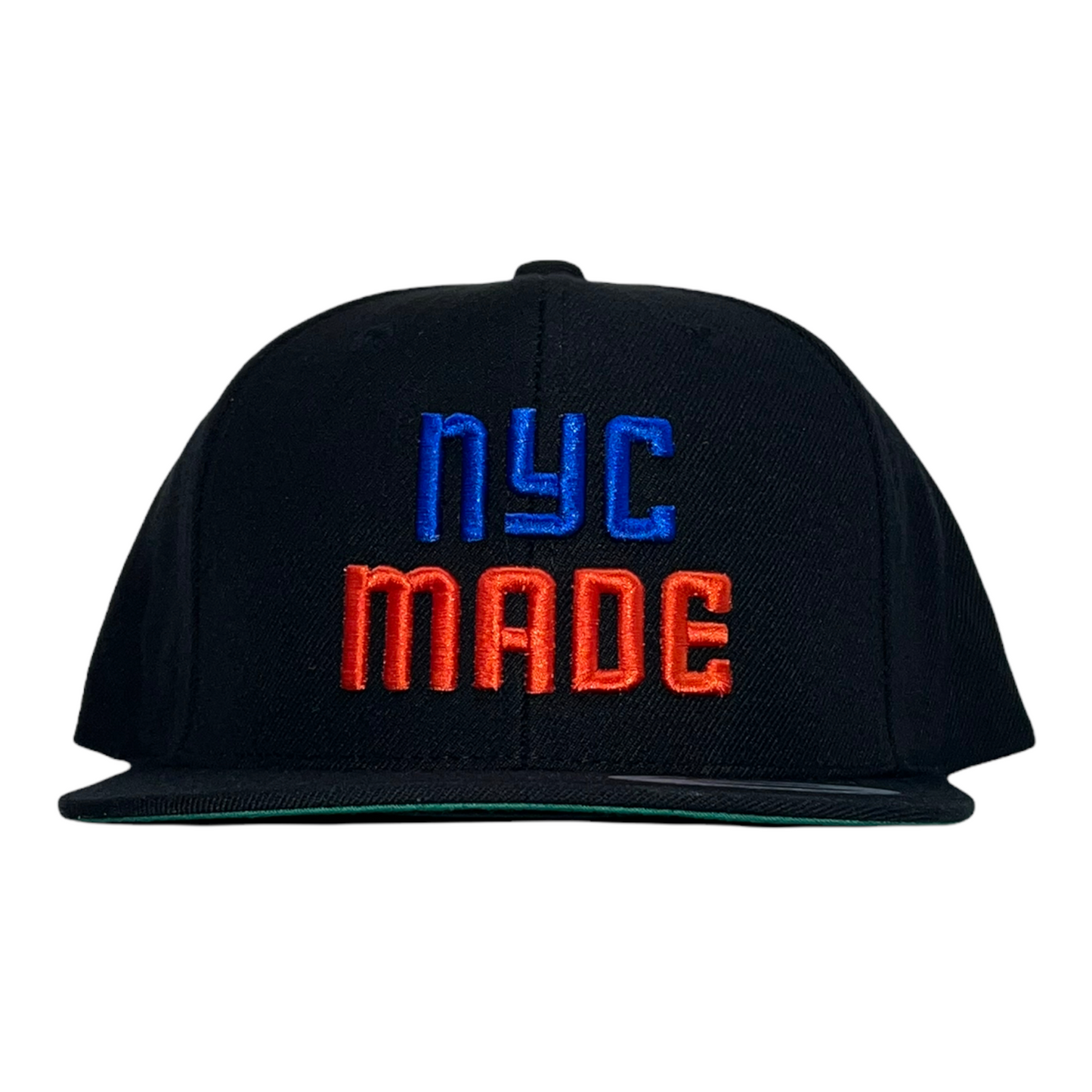 NYC Made Snapback Blue & Orange