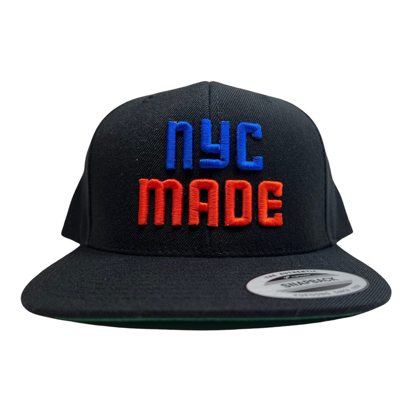 NYC Made Snapback Blue & Orange