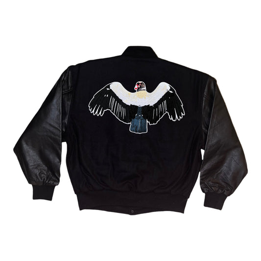 King Vulture Varsity Letterman Jacket