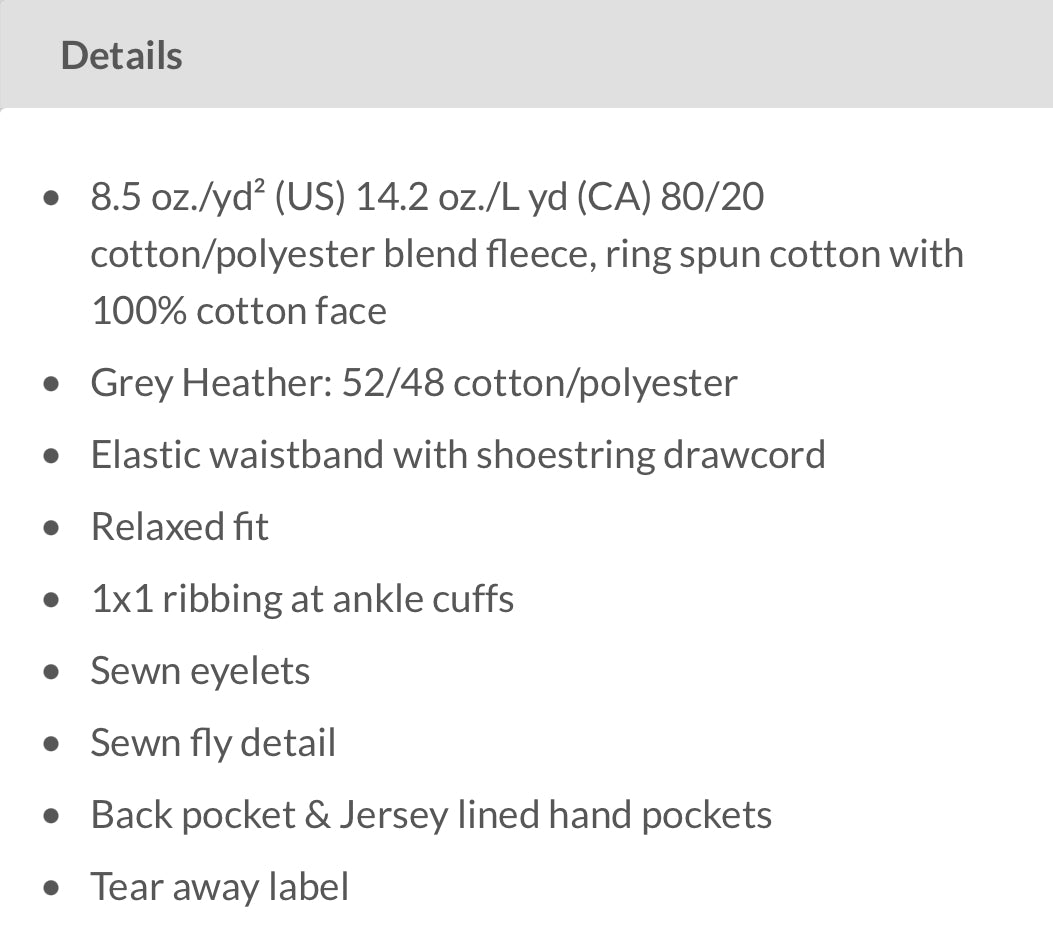 New York Jogger Pants