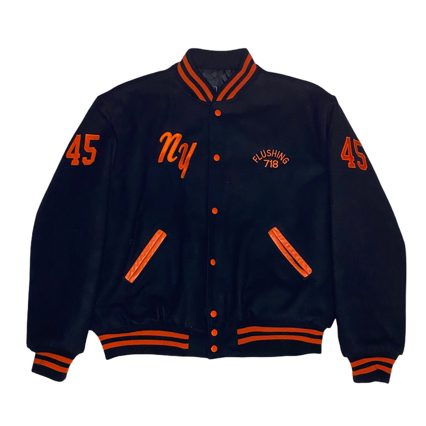 Varsity Letterman Jacket Queens 718 Custom One of One