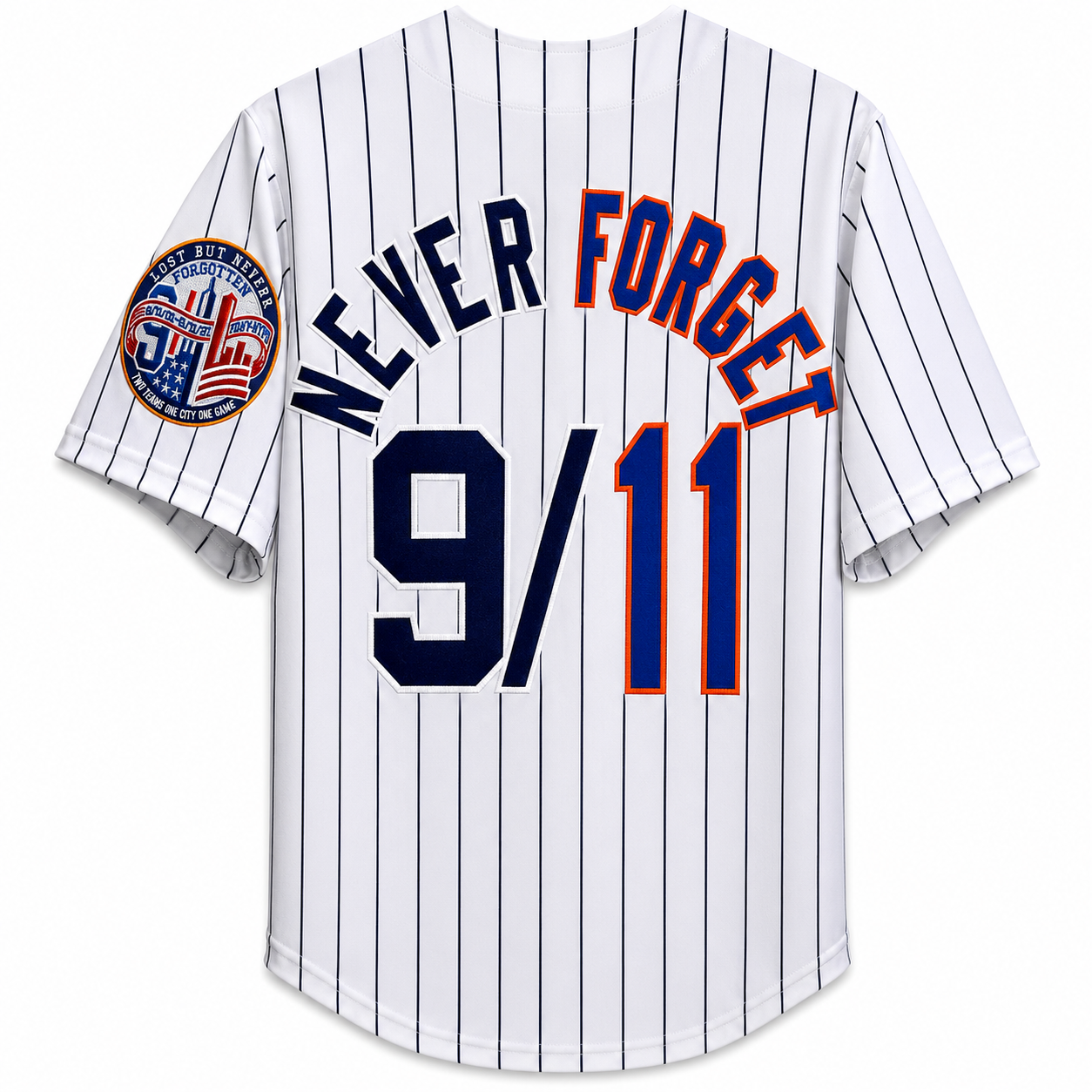 NY x Never Forget 9/11  Baseball Jersey