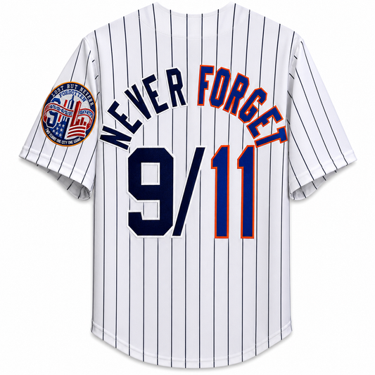 NY x Never Forget 9/11  Baseball Jersey