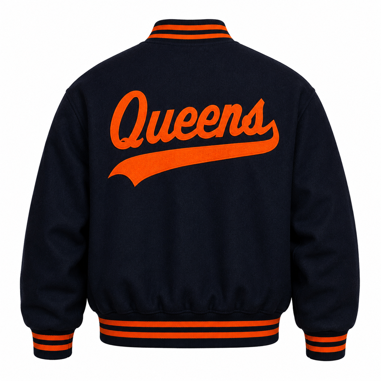Varsity Letterman Jacket Queens 718 Custom One of One – Q718