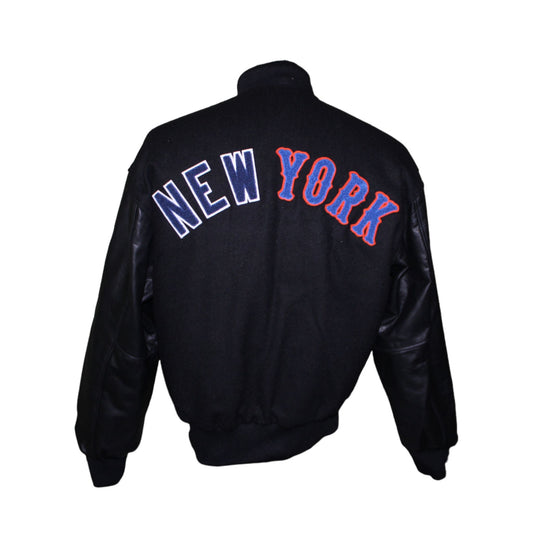 NYxNY II Varsity Wool & Leather Jacket