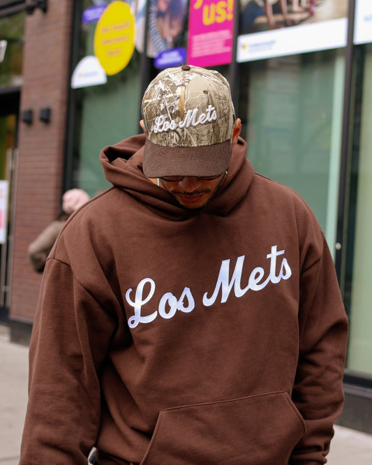 Los Mets Brown Premium Hoodie
