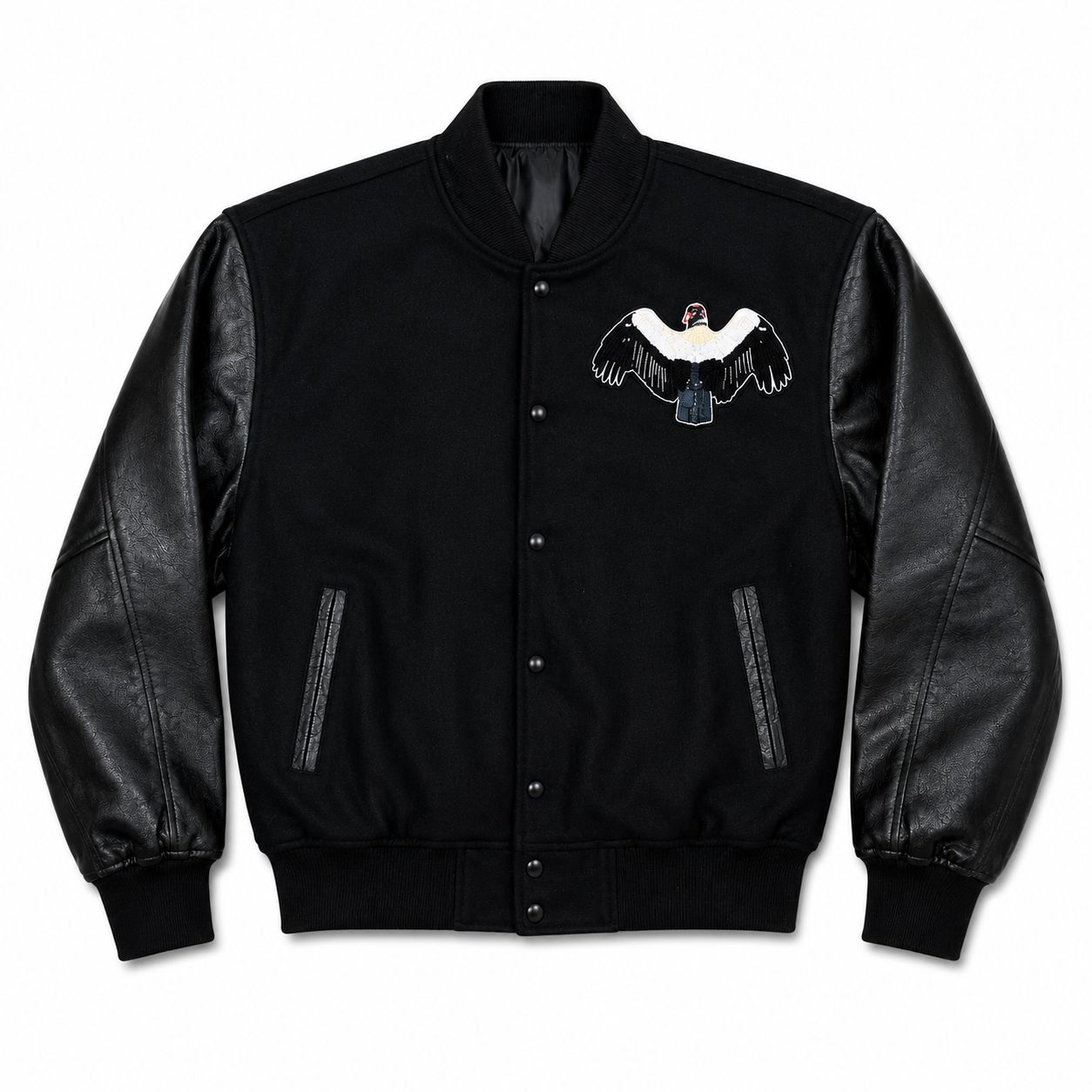 King Vulture Varsity Letterman Jacket