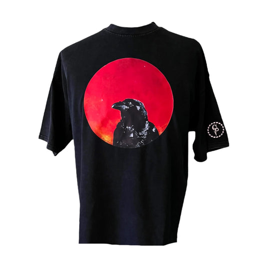 Blood Moon Crow T-Shirt