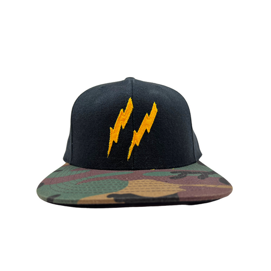Lightning Bolts Snapback Hat