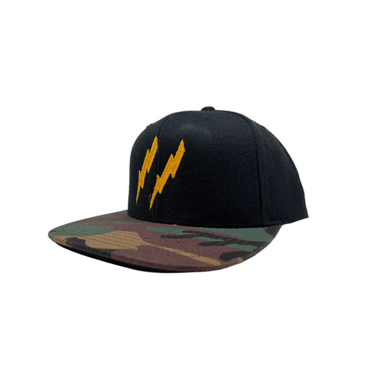 Lightning Bolts Snapback Hat