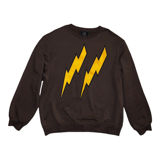 Two Tone Bolt Crewneck