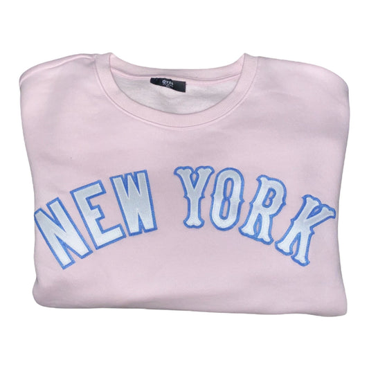 NEW YORK PINK CREWNECK