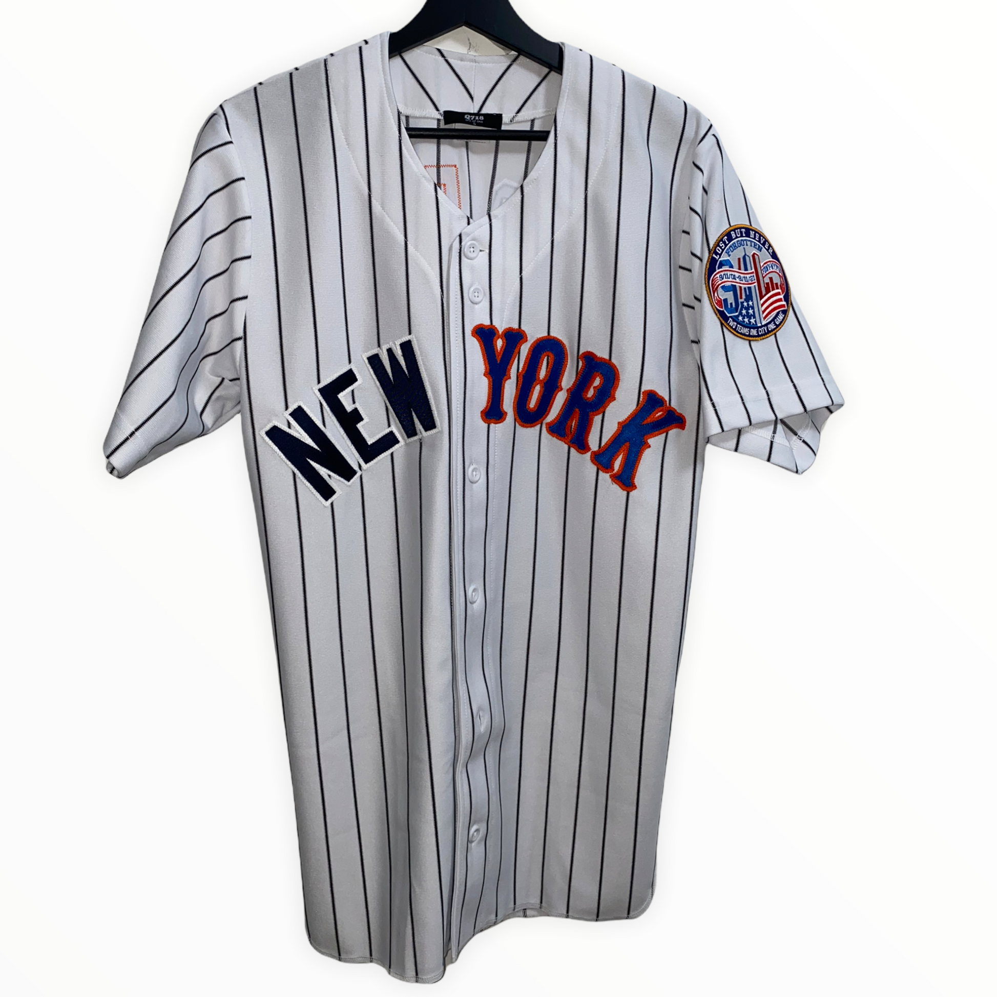 NY x Never Forget 9/11 Baseball Jersey – Q718